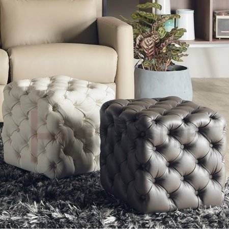 Square deals stool ottoman