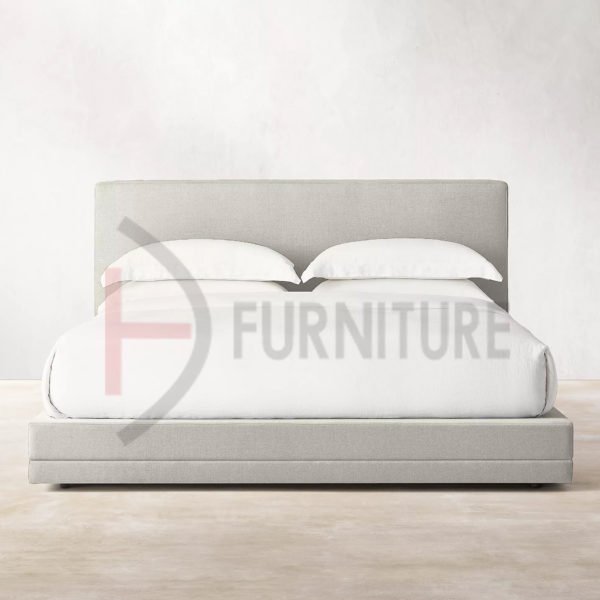 low profile upholstered bed