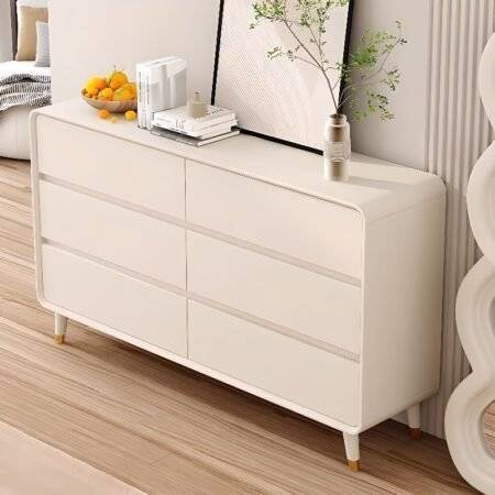 Casual Style Chest Of 6-Drawer