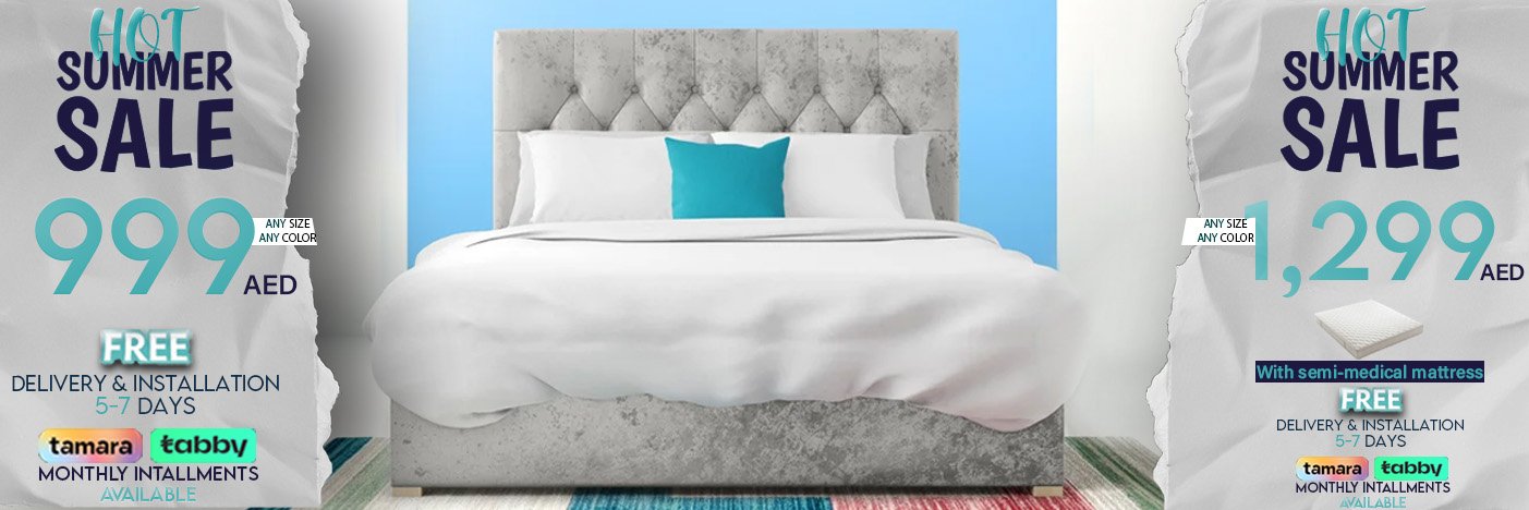 modern beds with mattress
