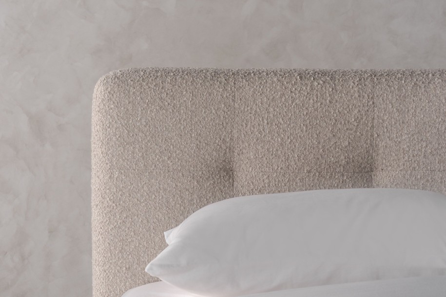 Contemporary Tufted Upholstered Bed Frame - Image 2