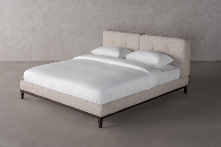 Contemporary Tufted Upholstered Bed Frame - Image 5
