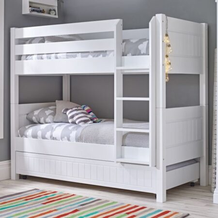 LuxeWhite Bunk Bed