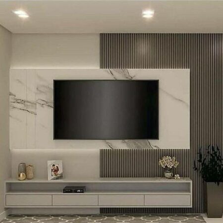 Striato Wall Panel TV Cabinet