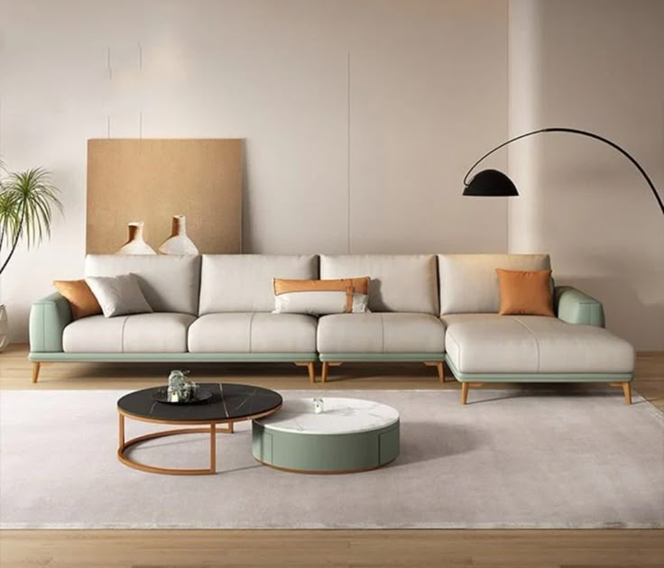 Luxora Modular Leather Sectional Sofa