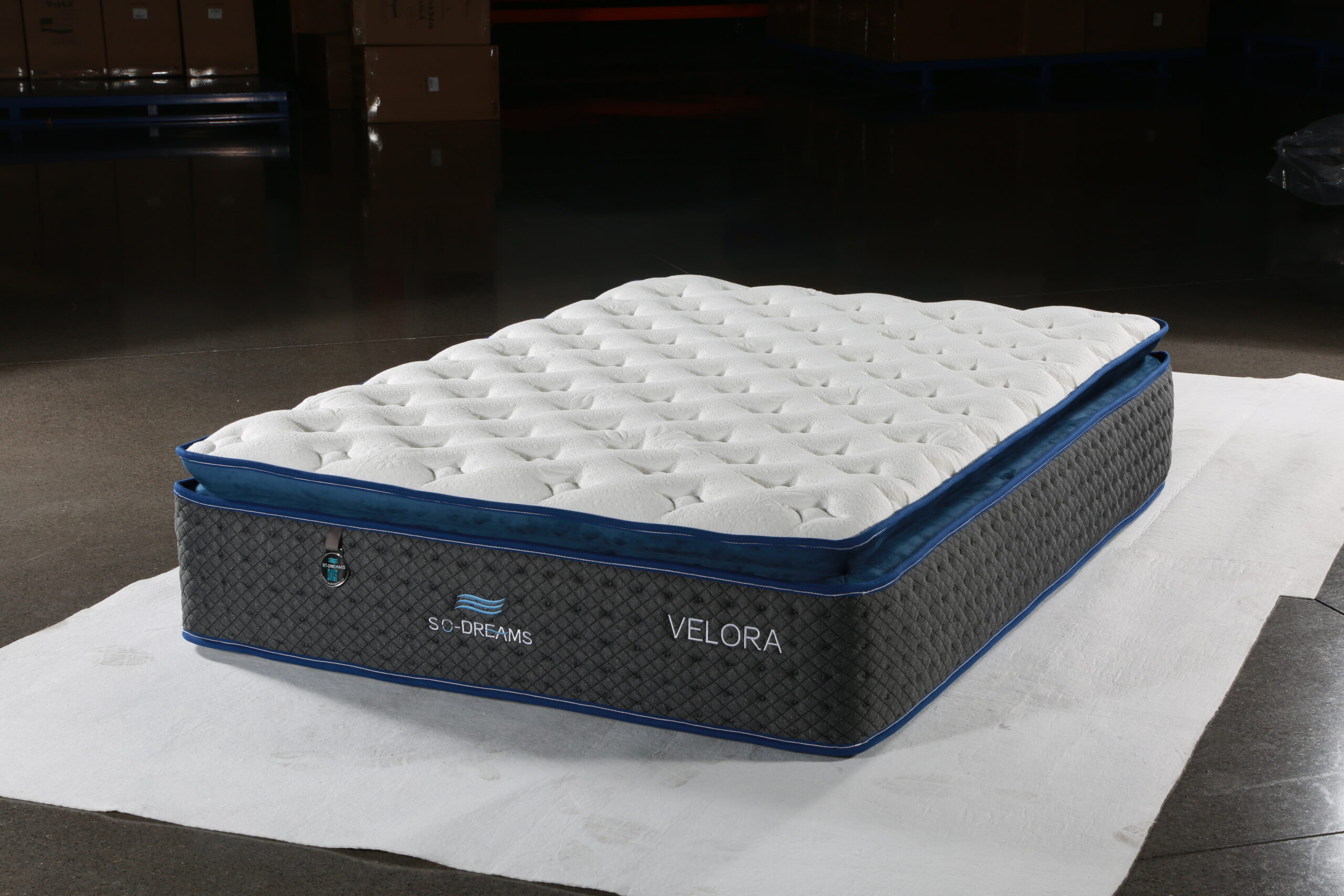 Velora 36cm Euro Top Mattress with Foam Encasement - Image 5