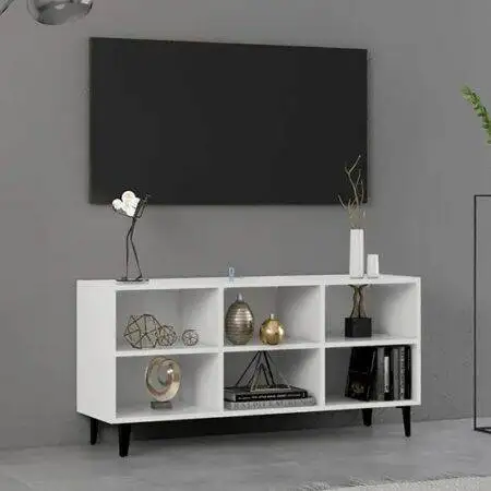 Nordiva White Modern TV Console Unit