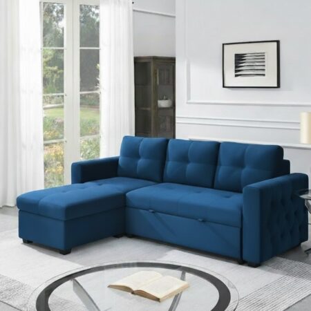 Elvano Comfort L-Shape Sofa Bed
