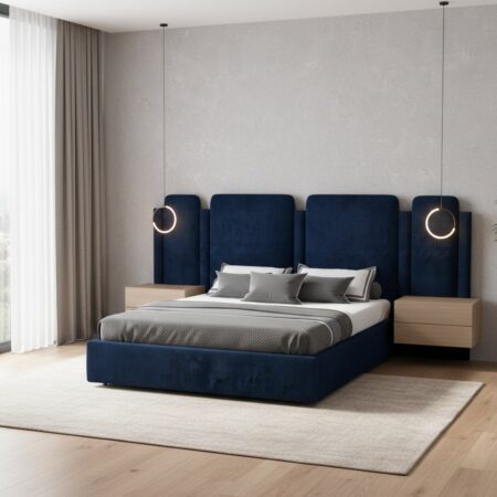 Zentari Royale High Headboard Bed