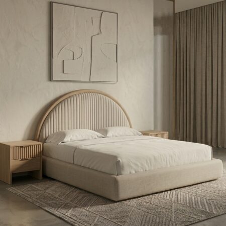 Alsiyo Vertical Channeled Arc Bed
