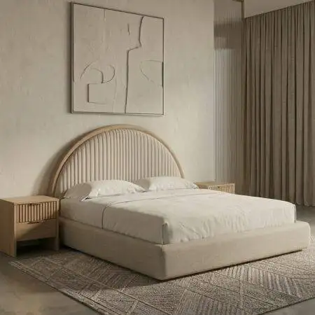 Alsiyo Vertical Channeled Arc Bed