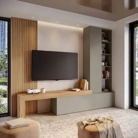 Elnasy Scandinavian Panel TV Unit