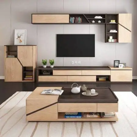 Storage TV Console Set