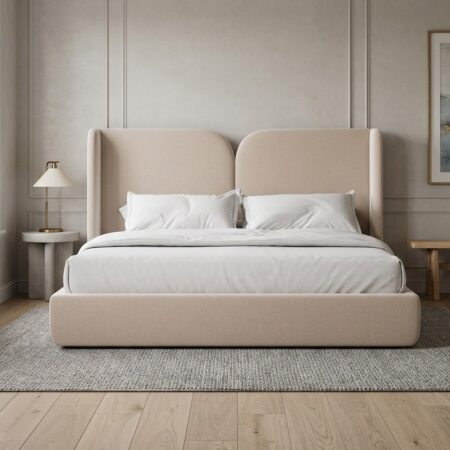 Baiso Minimal Wing Panel Bed