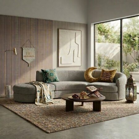 Vinzo Curved Lounge Sectional