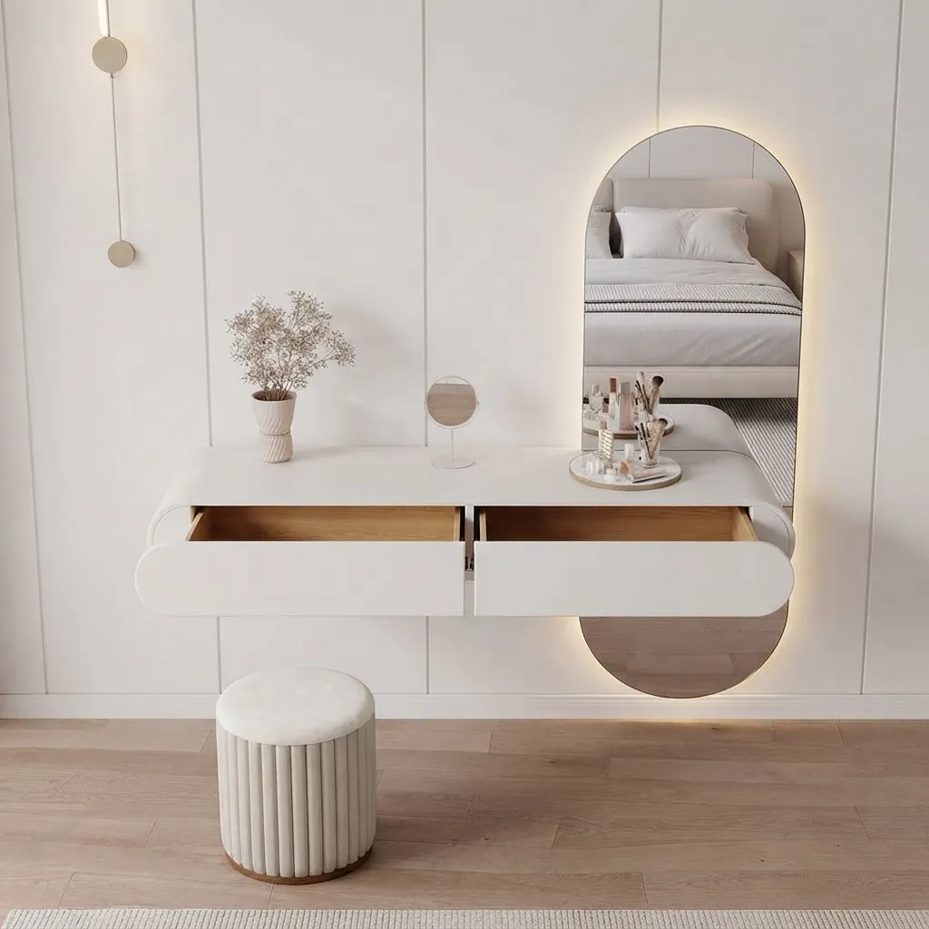 Alyra Soft-Curve LED Mirror Vanity