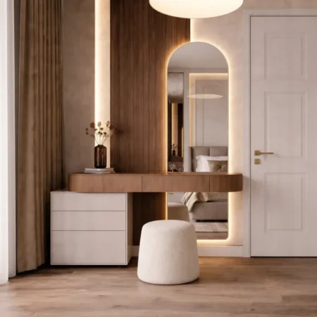 Bella Fluted Panel Dressing Table